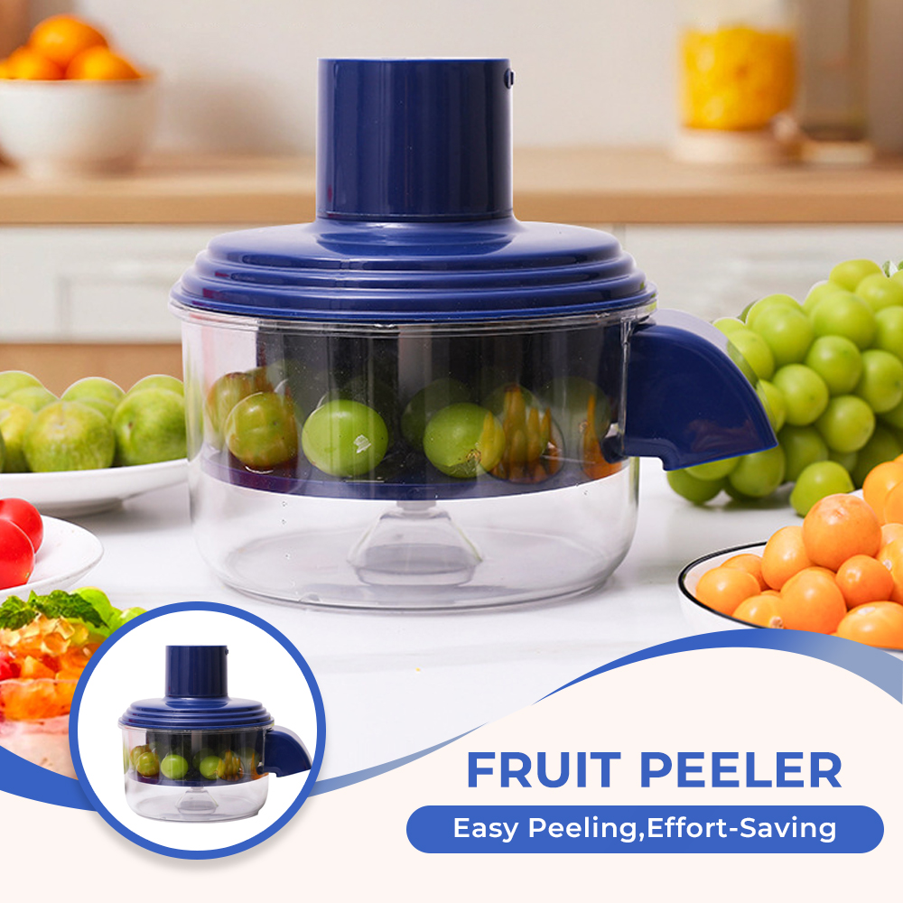 Fruit and Vegetable Electric Peeler - Automatic Peeler for Grapes, Tomatoes, Garlic & More
