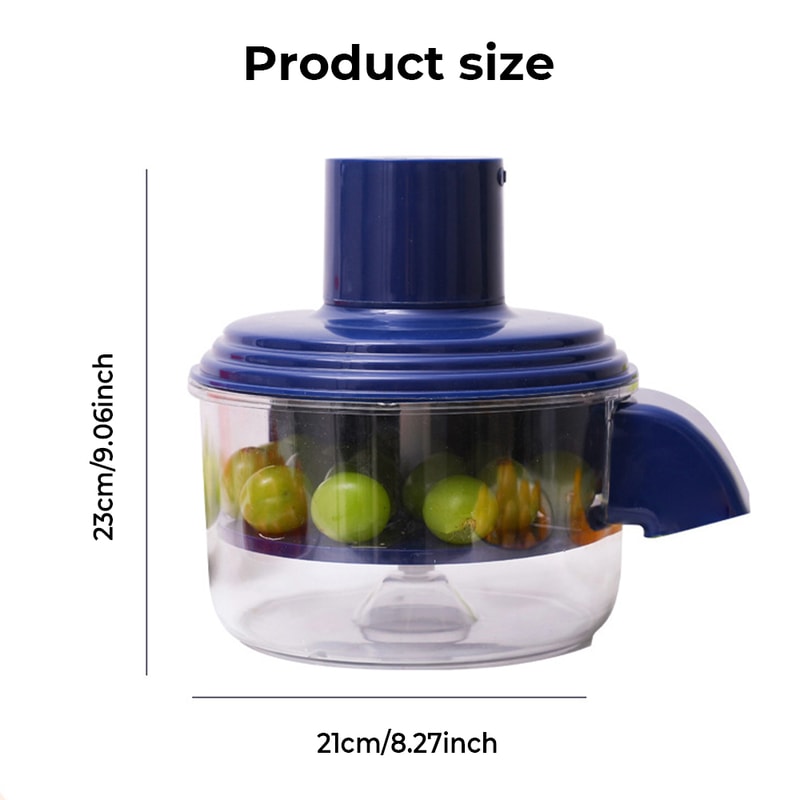 Fruit and Vegetable Electric Peeler - Automatic Peeler for Grapes, Tomatoes, Garlic & More