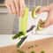 Multifunctional Vegetable Cutting Shears Scissors for Scallion Green Onion Herb Spice