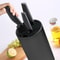 Plastic Knife Holder Bucket Drainable Kitchen Knife Stand Storage Organizer 4