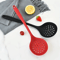 Heat Resistant Silicone Slotted Spoon for Frying, Non-Scratch Kitchen Skimmer Ladle, Dishwasher Safe Cooking Utensils