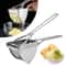Stainless Steel Potato Ricer Masher, Heavy Duty Fruit Vegetable Juicer for Baby Food Preparation
