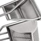 Stainless Steel Potato Ricer Masher, Heavy Duty Fruit Vegetable Juicer for Baby Food Preparation