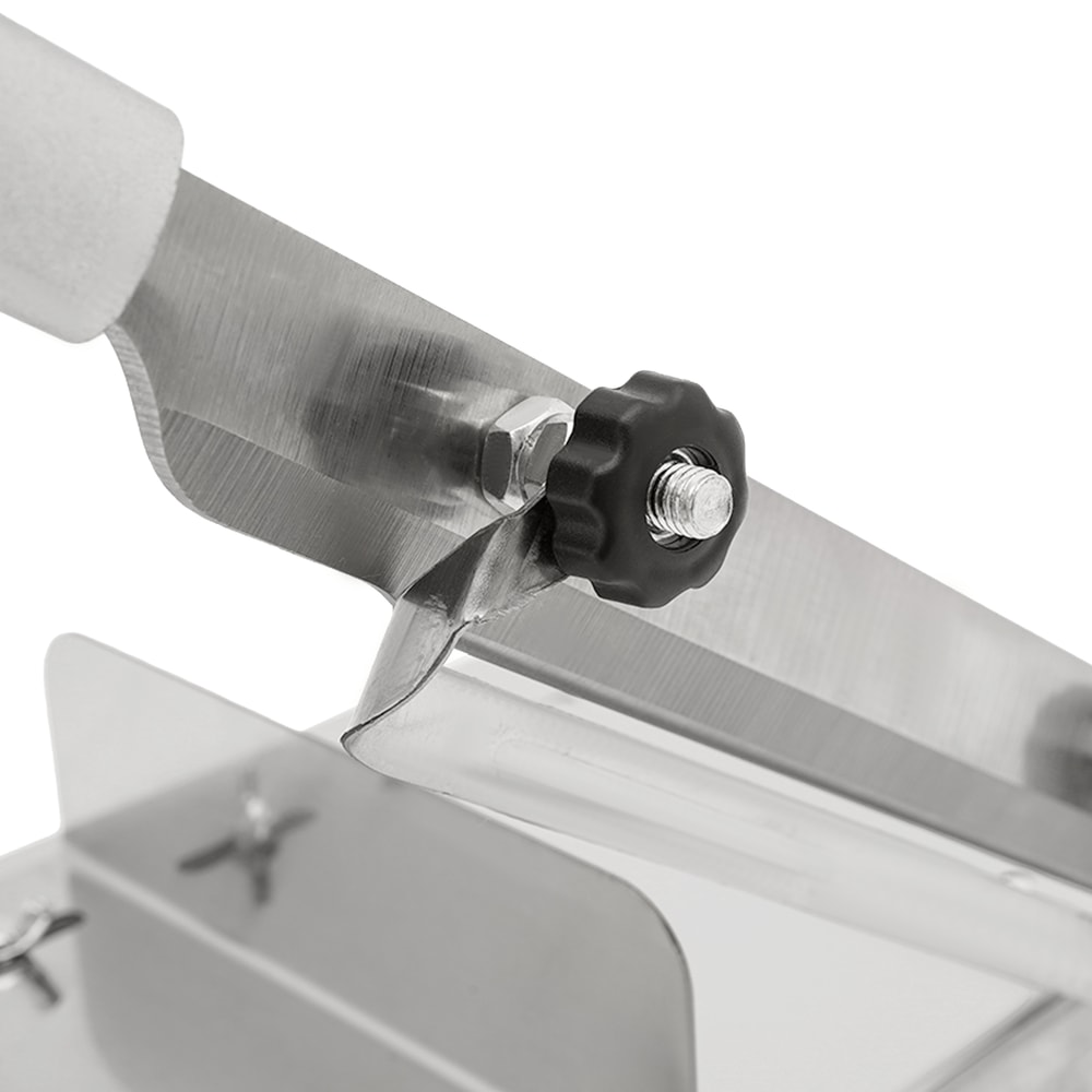 Stainless Steel Adjustable Meat Chopper Vegetable Slicer Knife for Frozen Meat
