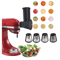 Cheese Grater Accessories for KitchenAid Stand Mixer, Slicer Shredder Chopper Attachments