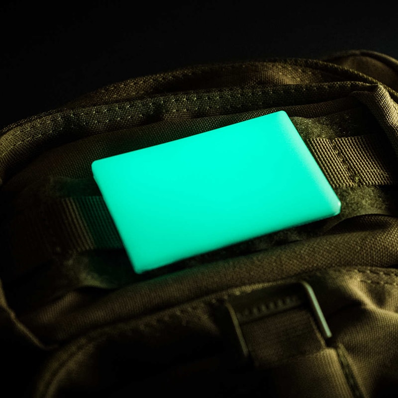 TEC Accessories Glow in the Dark Guiding Light Embrite BEACON Morale Tough Patch Universal Marker