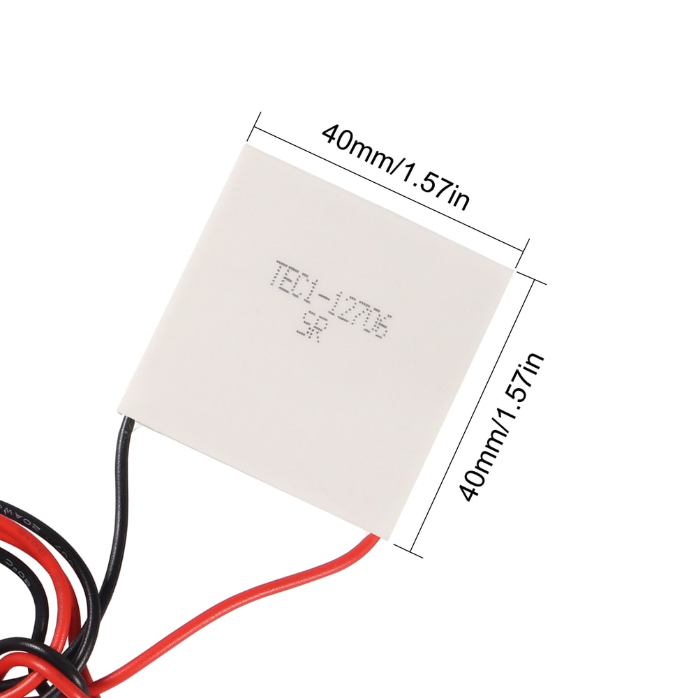Heatsink Thermoelectric Cooler, Semiconductor Refrigeration Tablets, Peltier Plate Module for Advanced Cooling Solutions