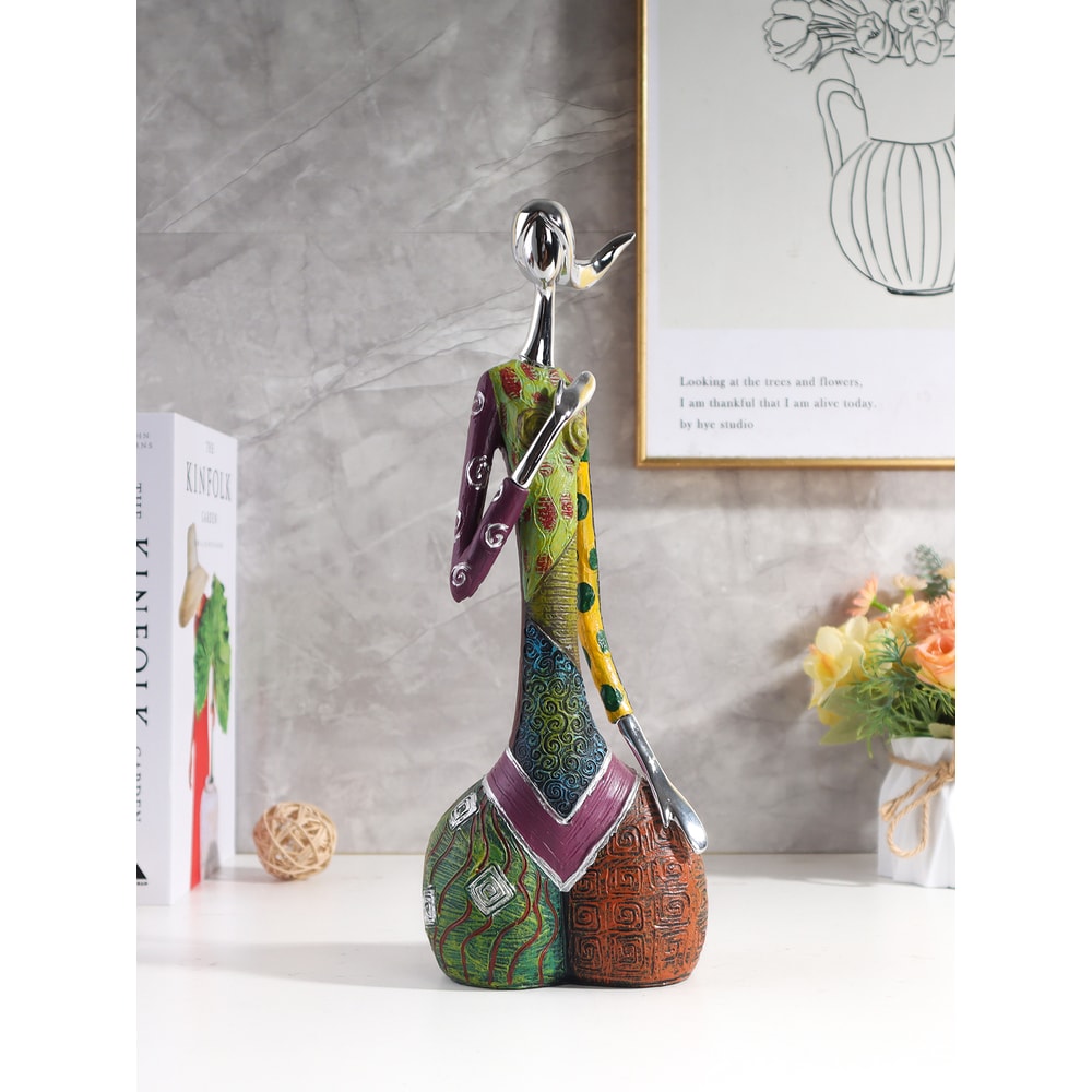 Resin Decorative Craft Abstract Art Figurine for Home Decor
