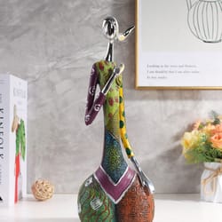 resin decorative craft abstract art figurine for home decor