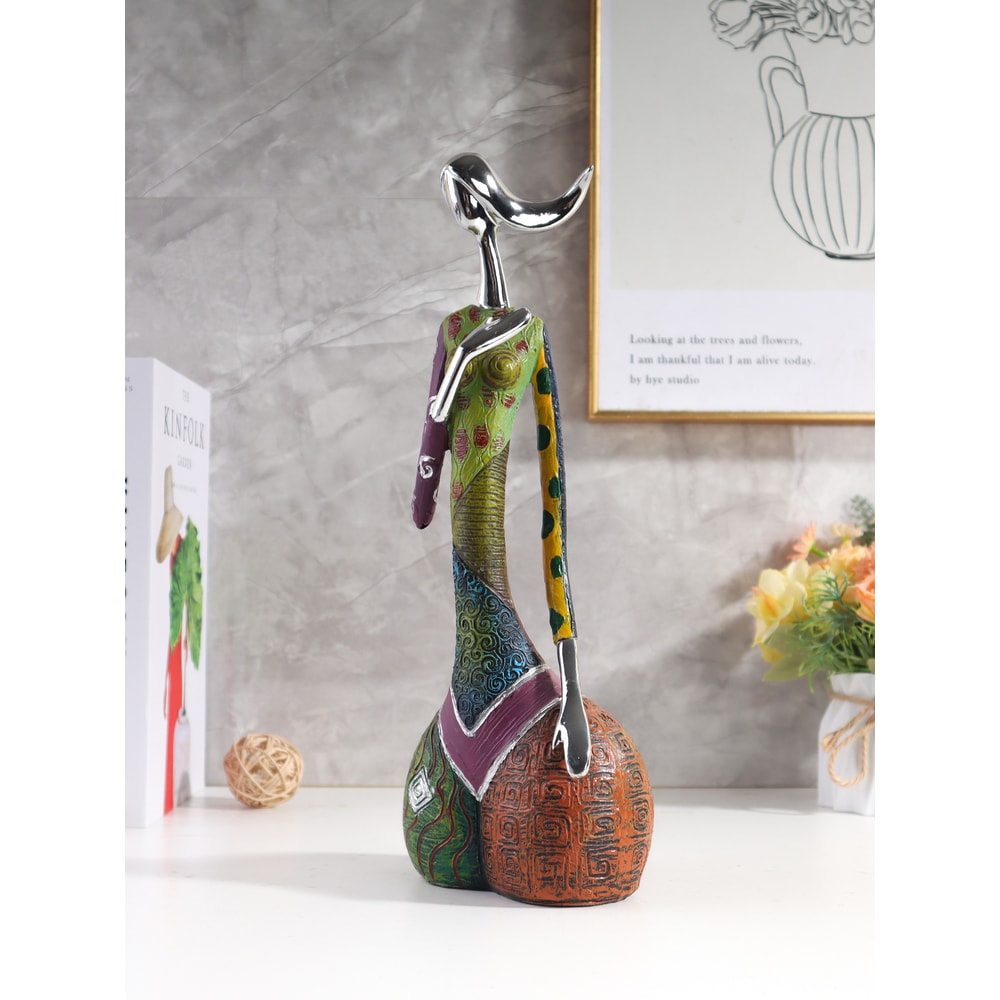 Resin Decorative Craft Abstract Art Figurine for Home Decor