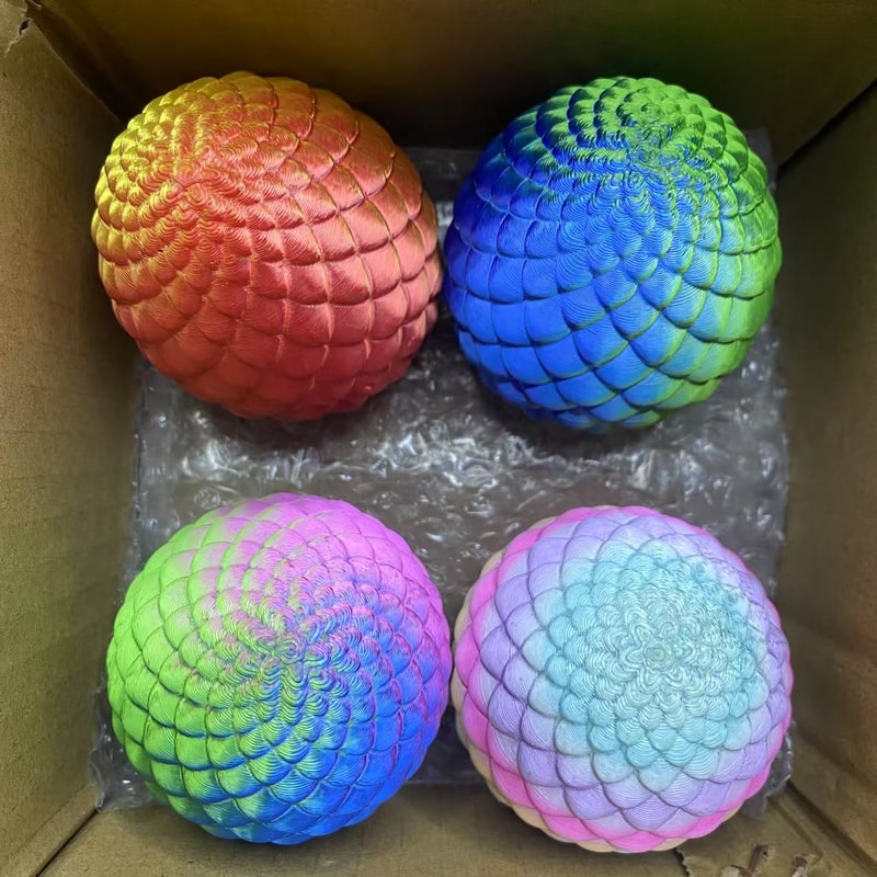 Flexible Joints, Printed Snake Surprise Egg Decoration, Ideal Gift for Printing Enthusiasts