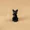 Miniature Resin Black Cat Halloween Figurines, Animals Figurines, Garden Decoration, Micro Landscape Accessories