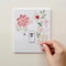 PVC DIY Beautiful Flowers Switch Wall Sticker, Waterproof Removable Home Decoration Stickers for Bedroom, Bathroom