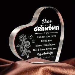 grandma heart sign - perfect christmas & birthday gift from grandchildren