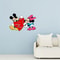 Disney Romantic Valentine's Day Sticker, Mickey and Minnie Heart Slogan for Walls, Mirrors, Porches, Home Decor