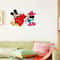 Disney Romantic Valentine's Day Sticker, Mickey and Minnie Heart Slogan for Walls, Mirrors, Porches, Home Decor