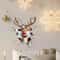 Removable Wall Decal Vinyl Christmas Wall Stickers Santa Claus Reindeer Holiday Decor For Home Livi