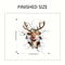 Removable Wall Decal Vinyl Christmas Wall Stickers Santa Claus Reindeer Holiday Decor For Home Livi