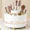 Multi-Functional Holder for Brushes, Cosmetic Storage with Compartments, Makeup Organizer for Home