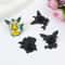 Set of Creative Pikachu Cos Eevee Enamel Pins, Metal Badge Backpack Accessories