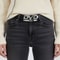 Nostalgic Design English Buckle Belt, Casual Sturdy Women's Belt, Versatile Fashion Design for Jeans Decoration