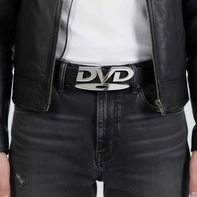 Nostalgic Design English Buckle Belt, Casual Sturdy Women's Belt, Versatile Fashion Design for Jeans Decoration