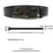 Nostalgic Design English Buckle Belt, Casual Sturdy Women's Belt, Versatile Fashion Design for Jeans Decoration
