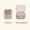 High-End PU Leather Makeup Bag with Multi-Layer Design, Large Capacity, Waterproof and Portable