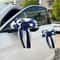 European And American Retro Car Rearview Mirror Bow Decoration Color Fleet Flower Wedding Chair Bac 1