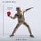 Flower Thrower Statue Bomber Banksy Sculptures, Collectible Figurine Desk Home Decoration