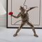 Flower Thrower Statue Bomber Banksy Sculptures, Collectible Figurine Desk Home Decoration