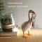 Resin Decorative Figurine, Cute Magnetic Goose Key Holder for Entryway Organizer