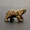 Brass Polar Bear Statue, Vintage Copper Animal Craft, Mini Tea Table Pet Accessories