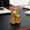 Feng Shui Horse Zodiac Animal Sculpture, Wealth Fortune Ornament for Desktop, Bookshelf Decor