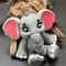 Home Decoration Accessories Desk Figurines Movable Elephant Gift