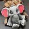 Home Decoration Accessories Desk Figurines Movable Elephant Gift