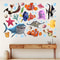 Personalized Self-Adhesive Finding Nemo Wall Sticker for Bedroom, Living Room, and Window Decoration