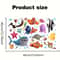 Personalized Self-Adhesive Finding Nemo Wall Sticker for Bedroom, Living Room, and Window Decoration