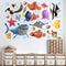 Personalized Self-Adhesive Finding Nemo Wall Sticker for Bedroom, Living Room, and Window Decoration