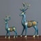 Modern Resin Deer Head Statue for Nordic Home Decor and Art Lovers