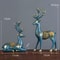 Modern Resin Deer Head Statue for Nordic Home Decor and Art Lovers