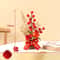 Get Rich Chinese Artificial Flowers Red Berry Branch Wedding Pots Tabletop Decoration 2