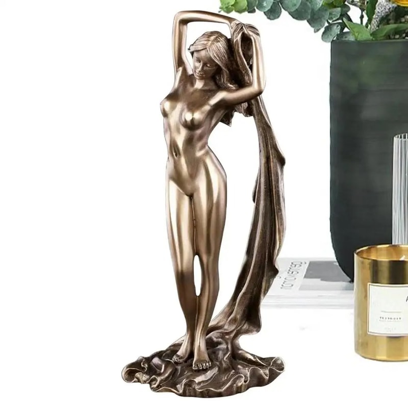 Handicraft Goddess Statue for Home Decoration, Tabletop Ornament