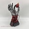 Crazy God Death Resin Craft Statue Devils Right Hand Rampage Skull Rune Home Decor 1