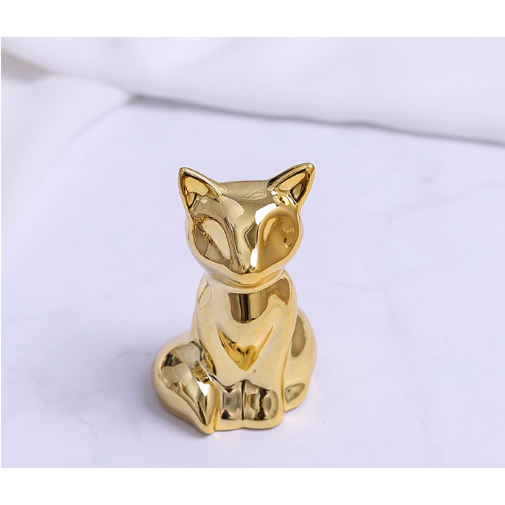 Gold and White Home Decoration Accessories, Small Decorative Accents for Shelves in Livingroom and Bedroom