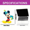 Mickey Mouse Stickers Gift Box, Decorative Stickers for Windows, Mirrors, Porches, and Walls