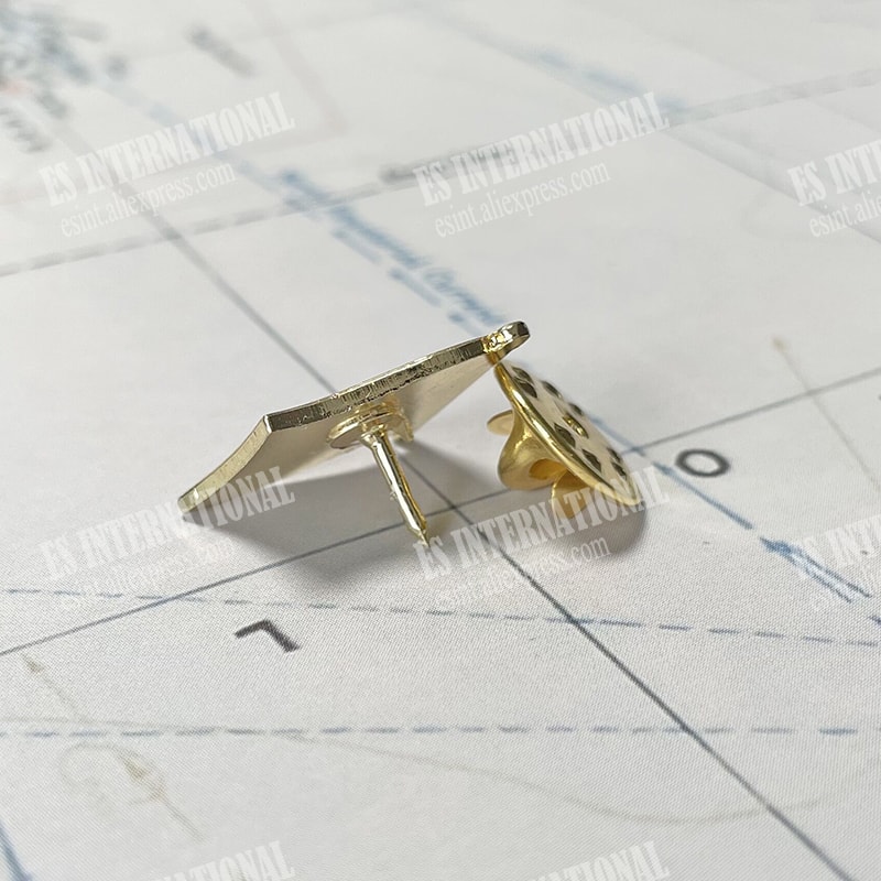 Crystal Epoxy Metal Enamel Badge, Somalia National Flag Brooch Gift