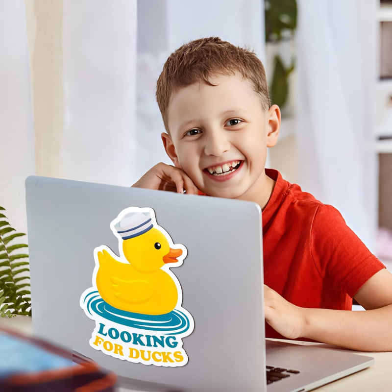 Funny Summer Ducks Themed Cruise Ship Car Cabin Refrigerator Magnet