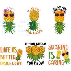 swingers swinging lifestyle magnets, upside down pineapple cruise ship door decorations