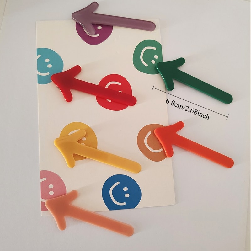 Cute Creative Mark Magnet, Personalized and Fun Arrow Refrigerator, Fridge Photo Message Decorative